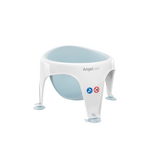 Komfortables Badeerlebnis mit dem Angelcare Soft Bath Seat blue Test Baby