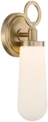 Crystorama Calvin 4.75'' Integrated LED Vibrant Gold Sconce