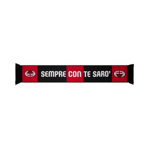 PER IL TIFOSO ROSSONERO: Sciarpa per il tifoso rossonero e da portare allo stadio per tifare e sostenere tutti insieme i nostri colori