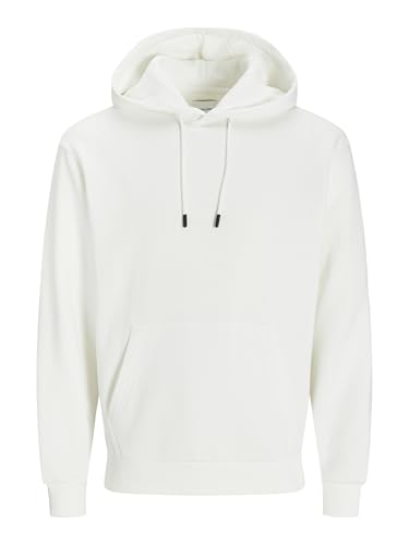 JACK & JONES Sweat à Capuche Sweat à Capuche Uni Cloud Dancer L Cloud Dancer L