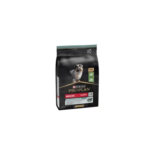 Pro Plan PURINA PRO PLAN Medium Puppy Sensitive Digestion, Welpenfutter trocken, reich an Lamm, 1er Pack (1 x 12 kg)