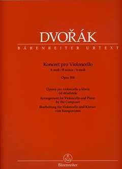7948105196781 Concerto in la minore OP 104 – arrangiamento per violoncello – Pianoforte [Note musicali/holzweißig] Compositore: Dvorak Antonin