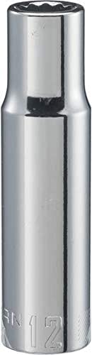 Douille profonde 12 mm CRAFTSMAN 12 pans pour clé cliquet 1/2 pouce métrique - 2