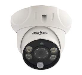 Active Pixel AP-IPC-DM-20L2-PIR IP 2MP Camera with Motion Dection, Smart Alarm Security System, 100ft Night Vision 1080P CCTV Camera