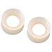 Pierced Owl Ultra Thin Silicone Double Flared Flesh Tone Tunnel Plugs, Sold as a Pair (4mm (6GA))