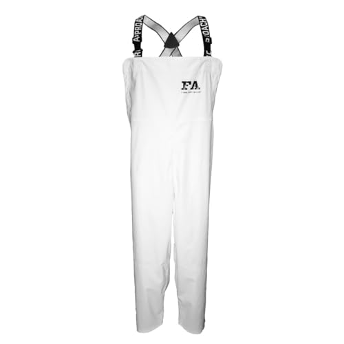 Final Approach FA Snow Goose Bib in White Size XXXL