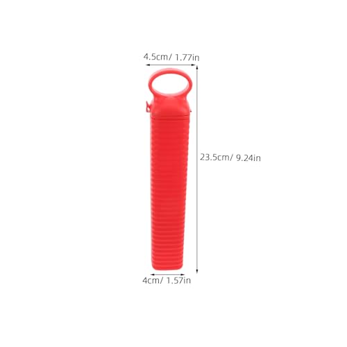 Molde para cubos de hielo flexible de PE rojo miniatura 2