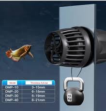 Image of Jebao /Jecod DMP- Smart Aquarium Wave Maker, WiFi & Bluetooth Control, LCD Display, with Wet & Dry Side Design � Marine & Freshwater Compatible (DMP-30)