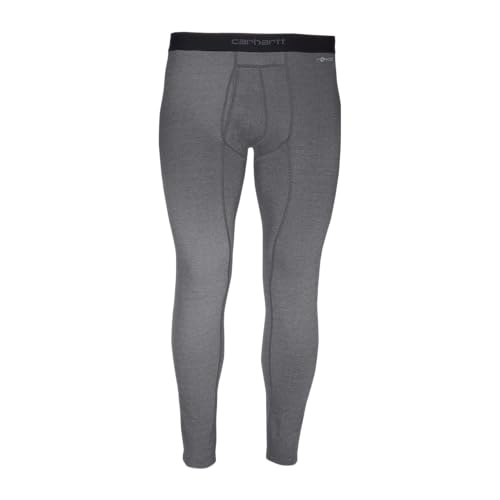 Carhartt Men's MBL112 Base Force® Heavyweight Base Layer Bottom - Large Regular - Shadow Heather