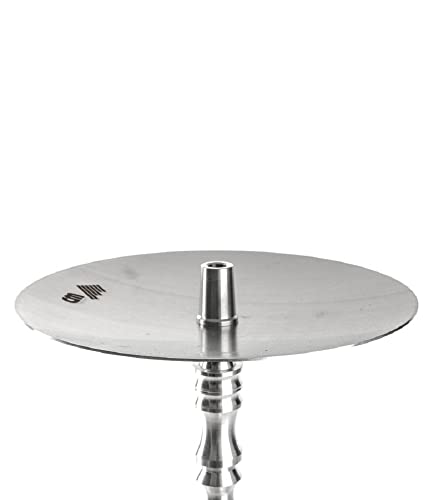 WD Hookah Shisha Wasserpfeife G32-9 Silver/Clear – Bild 4