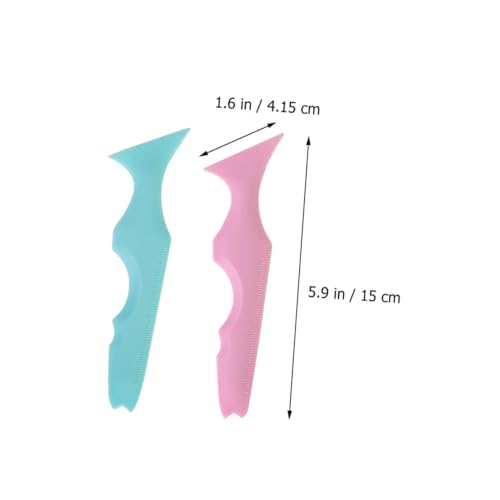 Herramienta de maquillaje multifunción de silicona para delineador y labios miniatura 7