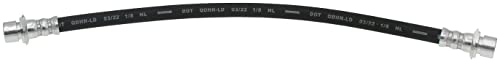 BRAKE HOSE - Brake Hydraulic Hose - Brake Hose - Brake Line - This automotive brake hydraulic hose was precision-engineered to match the fit, function and performance of the original brake hose on specific vehicles and positions to ensure safe, long-lasting durability as part of a complete brake repair. - Toyota Tundra 2023-07 - Dorman H621128 Rear Passenger Side Inner Brake Hydraulic Hose Compatible with Select Toyota Models
