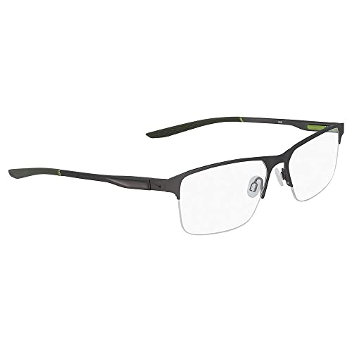 Image of Eyeglasses NIKE 8045 076 Brushed Gunmetal /Cargo Khaki