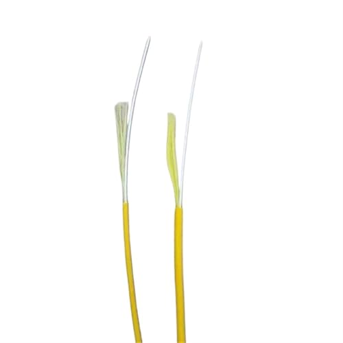 100 m Glasfaserkabel 3,0 mm 2,0 mm Singlemode Single Core for Glasfaser-Jumper-Pigtail G652D, gelbes Innen-PVC LSZH(3.0mm LSZH)