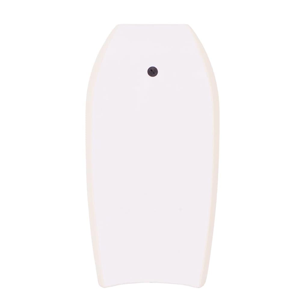 Bodyboard für Wasser-Spaß 94 x 48 x 5 cm mit Sicherheitsleine und Armband für Kinder und Erwachsene