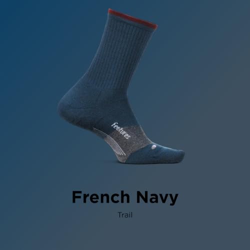 Image of Feetures Elite Light Cushion Mini Crew Sock - Sport Sock with Targeted Compression