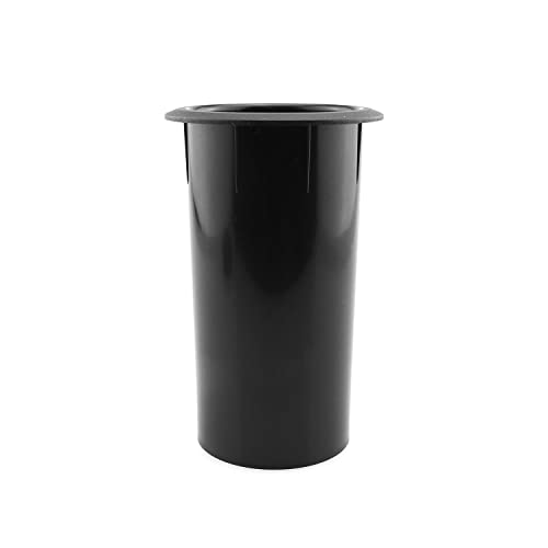 Speaker Port Tube Dgzzi 2Pcs 111X68Mm/2.68X4.37Inch Black Abs Plastic Speaker Cabinet Port Tubes Speaker Box Bass Air Port For Dj/Pa Speaker 2-Inch Installation Diameter Port Tube #TOP4