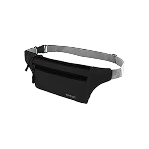Pack For Running Phone Holder For Running Belt For Women Waist Pack Waist Bag Girls Sports Bag (Black, One Size)