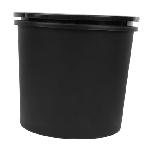 LOORGVEL Vaso per Piante da Esterno per Patate e Arachidi Contenitore da Giardino Resistente e Design Doppio con Fondo Antiradice per Balconi e Coltivazioni Nero