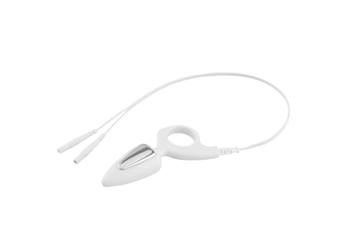Image of Discount TENS Anal Probe Electrode, Model A2, 2mm Pin | Stainless steel and bio-plastic, smooth tapered design, easy to clean, instructions included, device sold separately