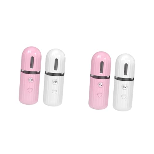 Didiseaon 2 Juegos Rociador Hidratante Práctico Pulverizador De Niebla Hidratante Señor Facial Portátil Bruma Facial Hidratante Humidificador Enchapado 2 Piezas * 2