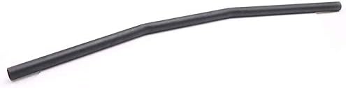 7/8" 22mm Universal Handlebar Drag Straight Bar For Honda Kawasaki Triumph Yamaha Suzuki Chopper Bobber Tracker (Black)