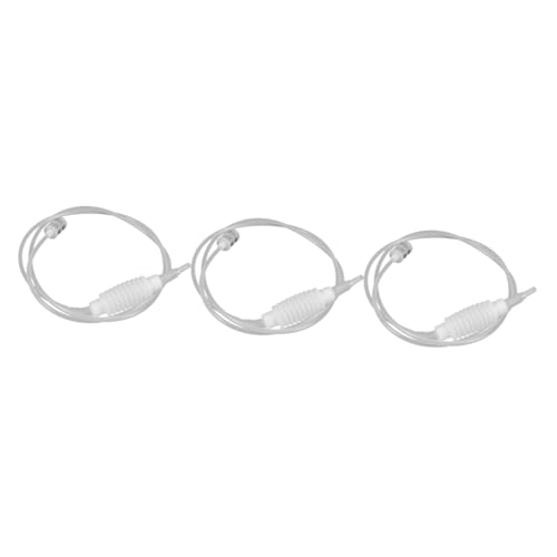 Alipis 3sets Homemade Wine Siphon Tube Reusable Water Siphon Hose for Easy Liquid Transfer for Brewing Wine Making Lightweight Easy to Clean for Bottling