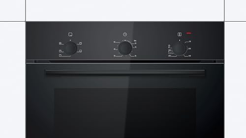 فرن مدمج سيريز 2 مقاس 60 × 60 سم من بوش، أسود، HBF011BA1M