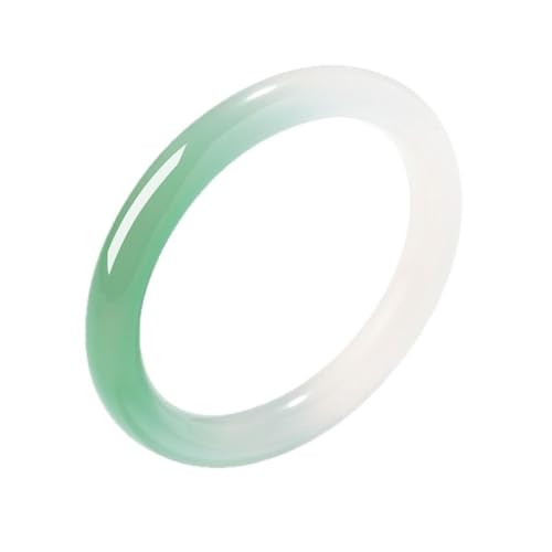 Natural Jadeite Bracelet for Women Bangle, Semi-Mountain Semi-Water Gradient Ice Design, Suitable for Women's Festival Gifts
