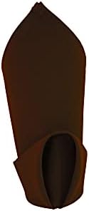 Weavric Cloth Dinner Napkin Bulk, Set of 12, 20 X 20 Inches Washable Wrinkle-Free Reusable Chocolate Brown Linen Table Napkins with Hemmed Edge for Wedding, Party, Hotel, Restaurant