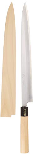 遠藤商事 業務用 佐文 柳刃 36cm 本霞玉白鋼 日本製 ASB10036
