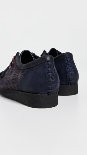 Clarks Clarks Men's Nicholas Daley x Originals Wallaby Loafers, Navy Combi, 9.5 Medium US