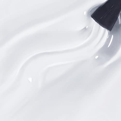 Vishine Gellack Milchig Weiss, Milchig Weiß Gel UV 15ml Milchig Jelly Gel Transparent Weiß Nagellack Gel Nail Art… – Bild 3