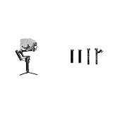 DJI RS 3 Pro Combo – 3-Achsen Gimbal-Stabilisator für DSLR- und Kinokameras, automatische Achsensperren & R Variabler Doppelgriff - Ermöglicht die Unterstützung von DJI RS 2/DJI RSC 2