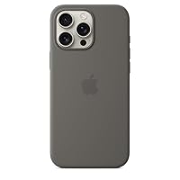 Apple iPhone 16 Pro Max Silikon Case mit MagSafe – Steingrau ​​​​​​​ – Ansicht 2