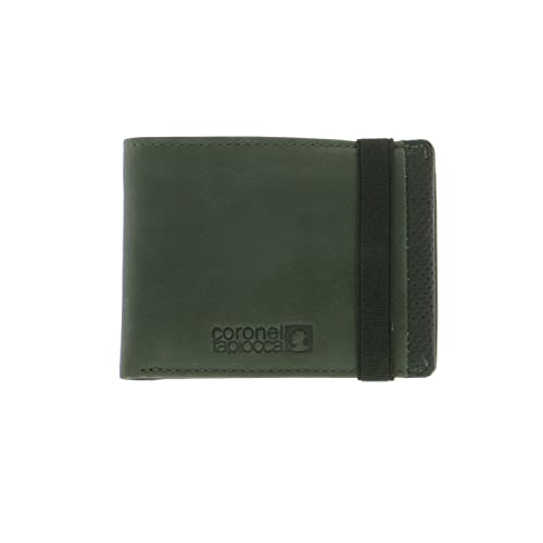 Coronel Tapioca - Carteras para Hombre de Piel - Monedero Casual - Tarjetero de Gran Capacidad
