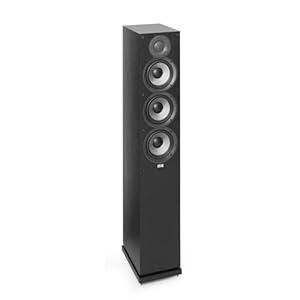 ELAC Debut 2.0 F5.2 Floorstanding Tower Speaker – (Each) Black