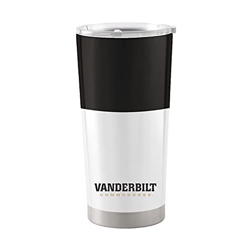 Image of Logo Brands 20 oz Powder Coat Tumbler- Insulated Tumbler with Lid for Water, Iced Tea or Coffee, Smoothie and More