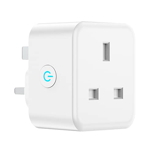 Smart Plug, EIGHTREE 13A WiFi Smart Plug with Energy Monitoring, Smart Home Socket Works with Alexa & Google Assistant, Wireless Remote Control Timer Plug, 2.4 GHz Wi-Fi Only Smart Plug, EIGHTREE 13A WiFi Smart Plug with Energy Monitoring, Smart Home Socket Works with Alexa & Google Assistant, Wireless Remote Control Timer Plug, 2.4 GHz Wi-Fi Only