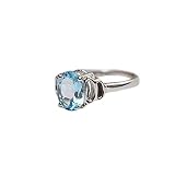 sky blue topaz ring, 925 sterling silver ring, proposal ring, statement ring, dainty ring, gemstone