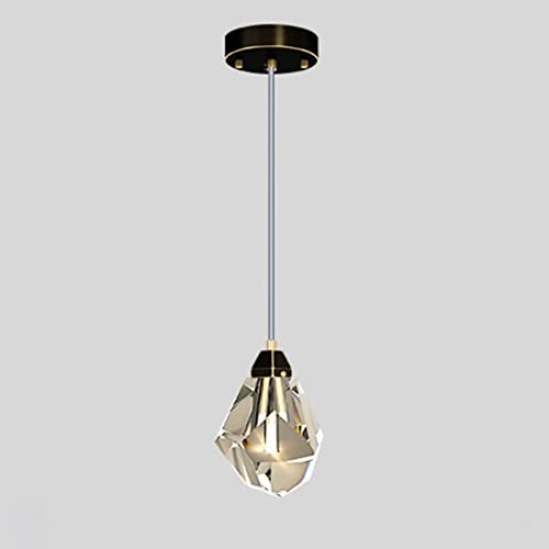 Suspension cristal LED salon pour créer une ambiance chaleureuse