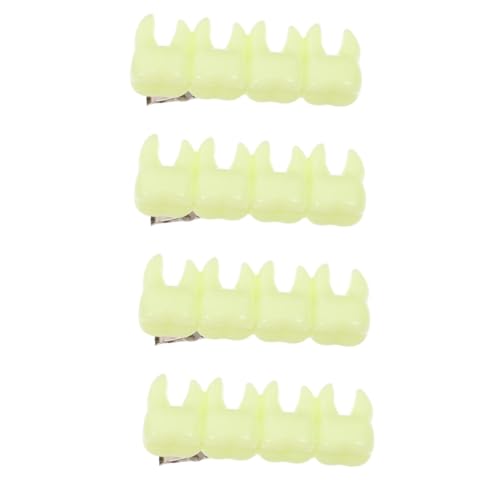 Pince à cheveux Halloween Healeved barrette verte fluo filles accessoire coiffure