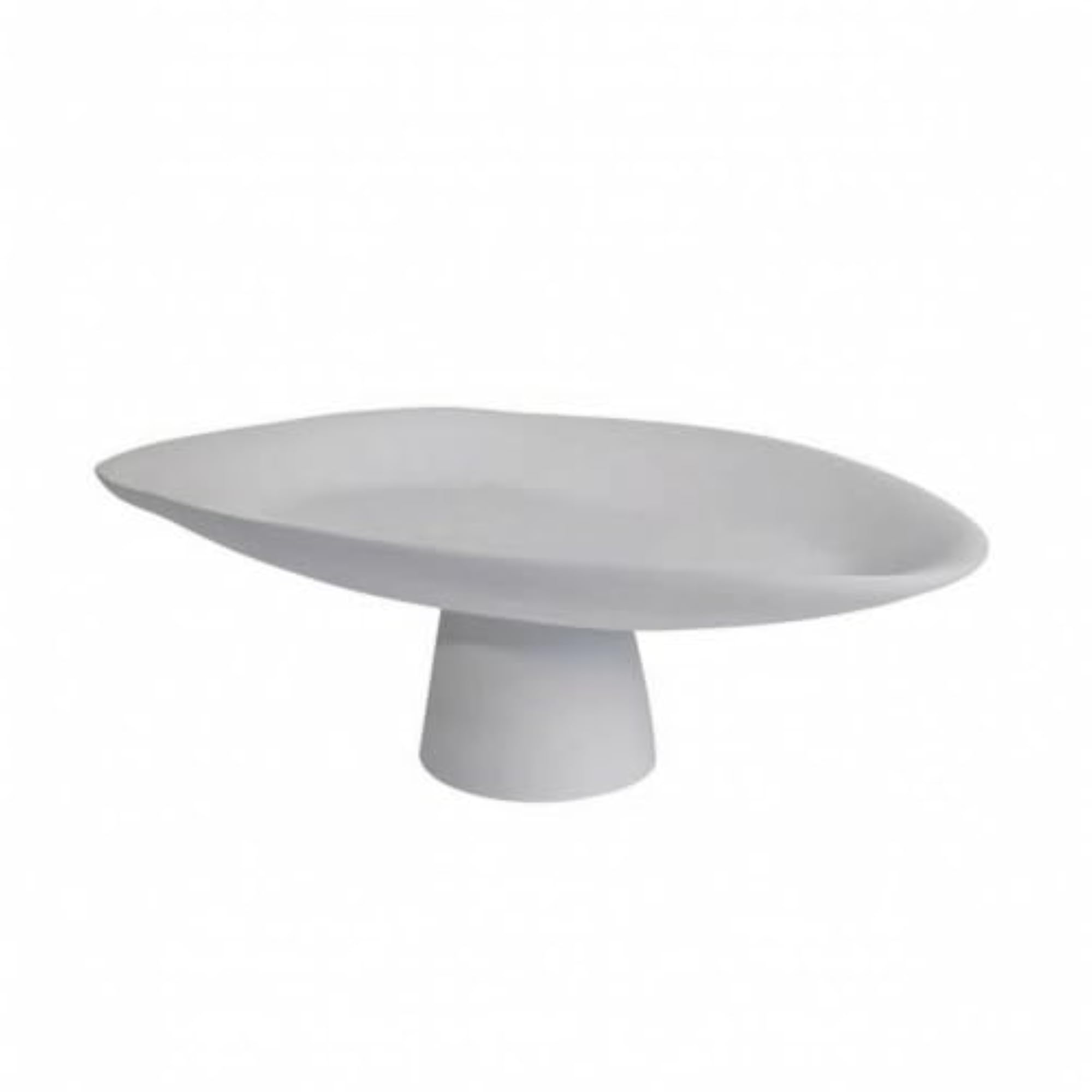 Resin Decorative Tray with Sculptural Modern Design