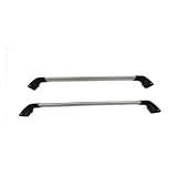 1 juego de 2 barras transversales de techo con cerradura para portaequipajes, portaequipajes de techo, portaequipajes para Mitsubishi Para Outlander 12-21