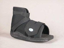 Darco International Slimline Cast Boot Black Sq. Toe - Extra Large