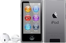 Miniatura 1 de M4 Compatible lPod Nano 16GB gris empaquetado en caja blanca lisa