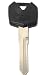JMA Key Blank Fits Kawasaki Motorcycle Ninja 250R 2008 2009 2010 2011 Can Be Duplicated at Hardware Store, Lock Shop or Local Key Cutter.