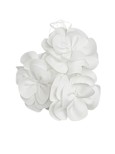 GORGLITTER Women's 3D Flower Halter Camisole Top Floral Sleeveless Going Out Country Concert Outfits