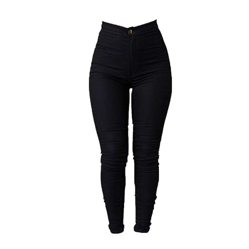 Women's High Waist Skinny Jeans Butt Lift Sexy Fit Stretch Denim Pants Pull-on Stretch Slimming Pencil Jeans