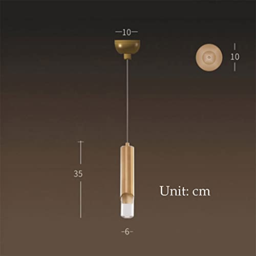 Lustre LED réglable au design moderne simple tête en verre pour décoration